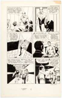  - Russ Manning, Paul Norris, and Mike Royer Magnus Robot Fighter #28, page 4 Original Art (Gold Key, 1969)....