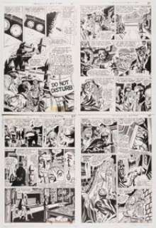Jerry Grandenetti The Unexpected #120 Complete 9-Page Story Original Art (DC Comics, 1970).... (Total: 9 Original Art) | Heritage