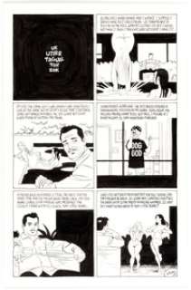 Jaime Hernandez Complete Love & Rockets #24 The Education of Hopey Glass Complete 1-Page Story "Uk Uti... | Heritage