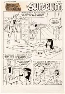 Dan DeCarlo Archie‘s Girls Betty and Veronica #177 Complete 5-Page Story Original Art (Archie Comics, 1970).... (Total: 5 Original Art)