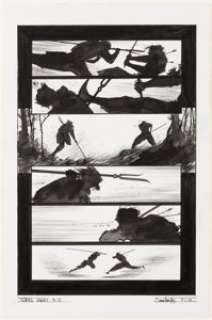 Sean Murphy Tokyo Ghost #4 Story Page 12 Original Art (DC/Vertigo Comics, 2015)....