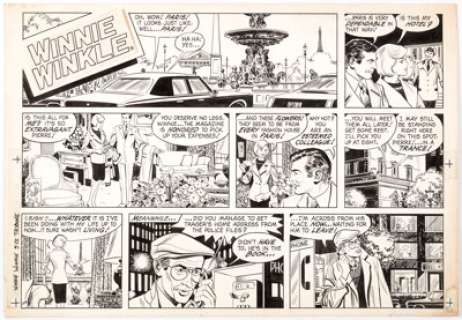 Frank Bolle Winnie Winkle Sunday Comic Strip Original Art Group of 3 (Chicago Tribune, 1983-87).... (Total: 3 Original Art) | Heritage