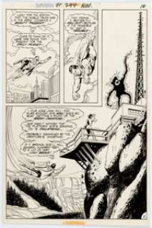 Curt Swan and Murphy Anderson Superman #244 Story Page 8 Original Art (DC, 1971). While Lois Lane is busy trying - | Heritage
