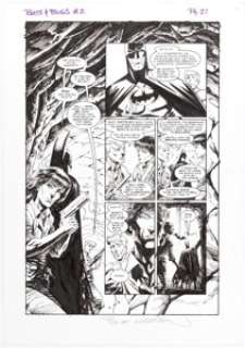 Bernie Wrightson Batman/Aliens #2 Story Page 21 Original Art (Dark Horse/DC Comics, 1997).  Deep in the Amazon - | Heritage