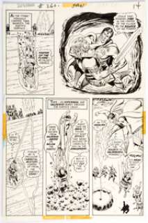 Curt Swan and Murphy Anderson Superman #260 Story Page 12 Original Art (DC, 1973).... | Heritage