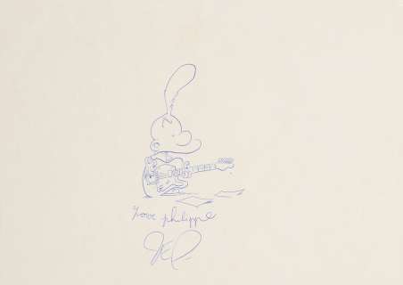 Zep | Titeuf, illustration au stylo bille représentant… | AZ auction