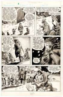 Gene Colan and Dave Simons Howard the Duck Magazine #3 Story Page 21 Original Art (Marvel, 1980). Howard and - | Heritage