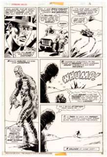 Val Mayerik and Dan Adkins Supernatural Thrillers #10 "Living Mummy" Sequence Original Art (Marvel - | Heritage
