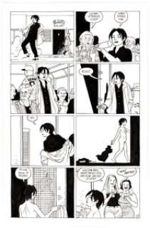 Jaime Hernandez | Love and Rockets V2#14 Story Page 7 Hopey Original Art (Fantagraphics, 2005). | Heritage