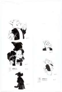 Dave Sim Spawn #10: Remastered & Expanded Panel Illustration Original Art Group of 2 (Aardvark-Vanahei... (Total: 2 Original Art) | Heritage