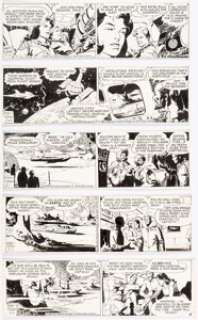 Dan Barry and Bob Fujitani Flash Gordon Daily Comic Strip Original Art Complete Story Arc Group of 61 (King Featur... (Total: 61 Original Art) | Heritage