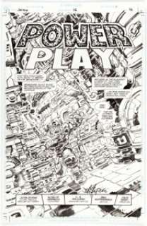 John Byrne Jack Kirby’s Fourth World #16 Splash Page 4 Original Art (DC, 1998).... | Heritage