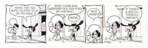 Tom K. Ryan Tumbleweeds Daily Comic Strip Original Art dated 5-17-80 (United Feature Syndicate, 1980)....