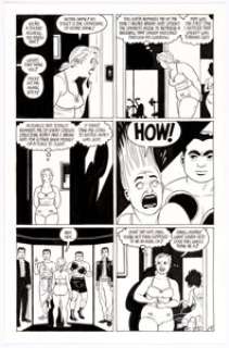 Jaime Hernandez | Love and Rockets V2#3 Story Page 9 Maggie and Frogmouth Original Art (Fantagraphics, 2001). | Heritage