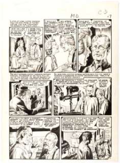 Graham Ingels | M.D. #1 Story Page 3 Original Art (EC Publ., 1955). | Heritage