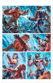 Dan Brereton | Franken-Castle #21 Story Page 17 Original Art (Marvel, 2010). | Heritage