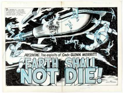 Murphy Anderson | From Beyond the Unknown #7 Double Splash Pages 2 and 3 Original Art (DC, 1970). | Heritage