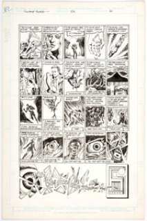 Rick Veitch And Alfredo Alcala | Swamp Thing #62 Story Page 21 Original Art (DC, 1987) | Heritage