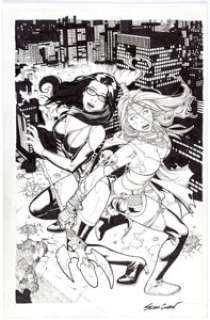 Sean Chen | Grimm Fairy Tales #100 Variant Cover D Original Art (Zenescope, 2014). | Heritage