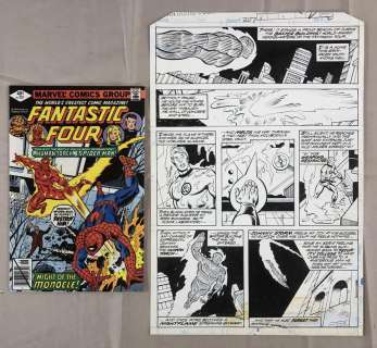 Sal Buscema & Joe Sinnott. Comic Page. FF #207. | Weiss Auctions