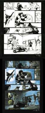 Xavier Besse - Planche originale 22 de Laowaï Tome 2, La Bataille de Dagu,