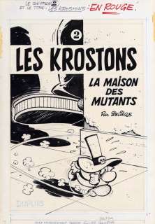 Deliège | Les Krostons, illustration à l’encre de Chine,… | AZ auction