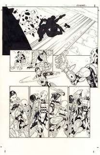 Juan Castro - Original Art Page  - HALO : Escalation #3  - Page 10  - Dark Horse / Microsoft  - (2015)