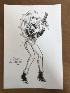 De Lazare, Dragan | Dessin original  - Rubine  - (2017) | Catawiki