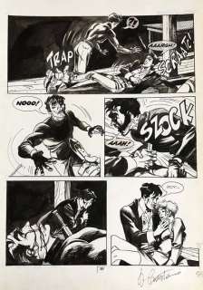 Casertano, Giampiero | original plate for Dylan Dog | Catawiki