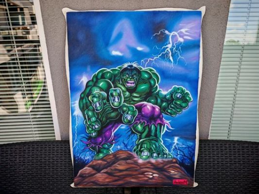 comicbook artwork original oil painting signed | eBay US