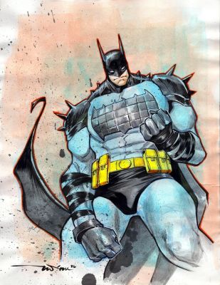 Absolute Batman Painting | Comix Art Studio