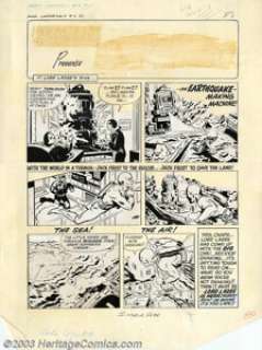 Production Art for Unearthly Spectaculars #3 (Harvey, 1967). This lot features most of the production/stat art - | Heritage