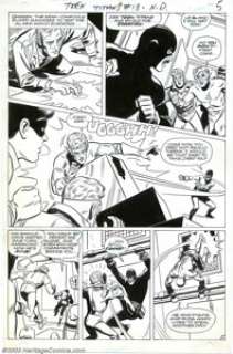 Bill Draut - Original Art for Teen Titans #18, pages 5 and 18 (DC, 1968). This issue of the original Teen Titans - | Heritage