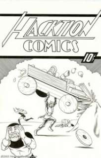 Brendon and Brian Fraim - Original Art for Knights of the Dinner Table Illustrated #18, page 18 (Kenzer & Co., - | Heritage