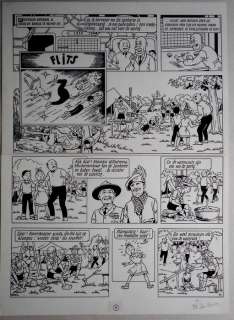 Vandersteen, Willy | Originele pagina (p.8)  - Suske en Wiske  - De wervelende waterzak  - (1988) | Catawiki