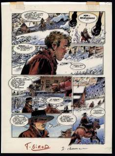 GIROD Thierry  - Durango  - Mise en couleur par Jocelyne Charrance de la planche de [...]