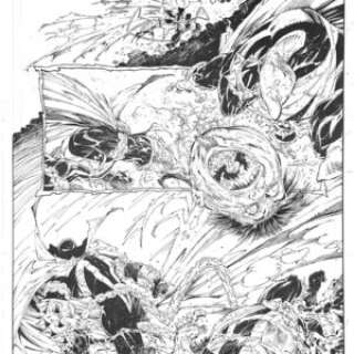 Greg Capullo | SPAWN – ISSUE 53 – PAGE # 6 – ORIGINAL ART PAGE | Greg Capullo