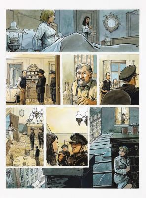 Berlion | Lot 088 - Agata, planche n°11 inédite à l’encre de… | AZ auction