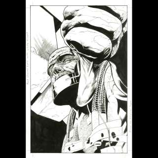 FINAL CRISIS #4 pg 30 by J.G. Jones (Darkseid Title Splash Page)