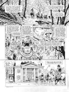 Planche originale 11 de LONESOME Tome 2. Les ruffians, par Yves SWOLFS