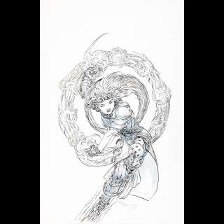 Archangel Jophiel by Michael W. Kaluta | Gallery 30 South