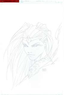 Michael Turner | Covers / Pinups Issue Soulfire # 3 Page Cover | Kwan Chang