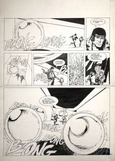 VANCE William   - Bob Morane   - Planche 39 de l’album Les bulles de l’ombre jaune [...] | Vermot et Associés