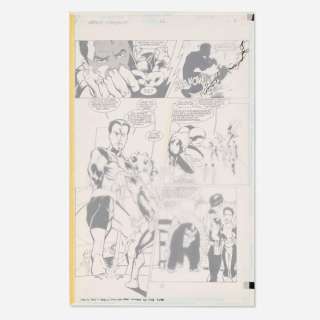 Lee Moder, Legion of Super Heroes #62 Story Page 7 Original Art (DC Comics. 1994) | Landry Pop Auctions