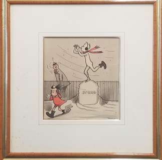 Marge Buell Little Lulu Original Cartoon | Weiss Auctions