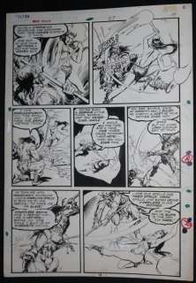 Rico Rival, Tony Dezuniga - marvel premiere #27 p. 14 - great satana - 1975