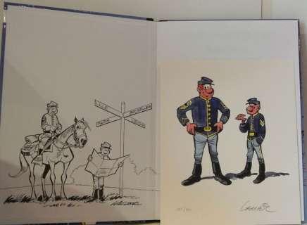 lot 76 - Willy Lambil/Raoul Cauvin Tirage de Luxe Bleu Les …