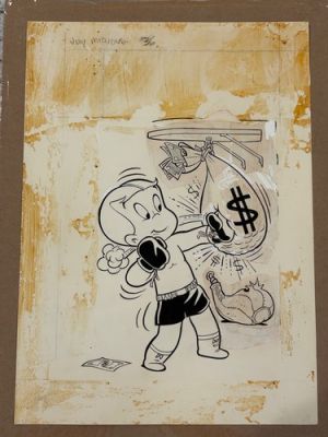 Richie Rich Millions #36 Original Cover Comic Art Warren Kremer Harvey 1969 | eBay US (Buy It Now)