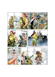 José Ortiz | Burton & Cyb - Un Golpe de Risa p.3 (Zona 84) | ECC arte y coleccionismo