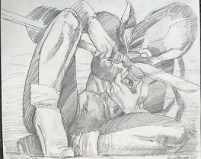 Pander Brothers - Grendel: Devil’s Legacy - Original Drawing by the Arnold Pander